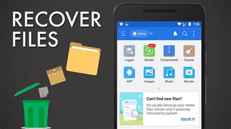 How To Recover Deleted Files On Android Root And No Root Youtube