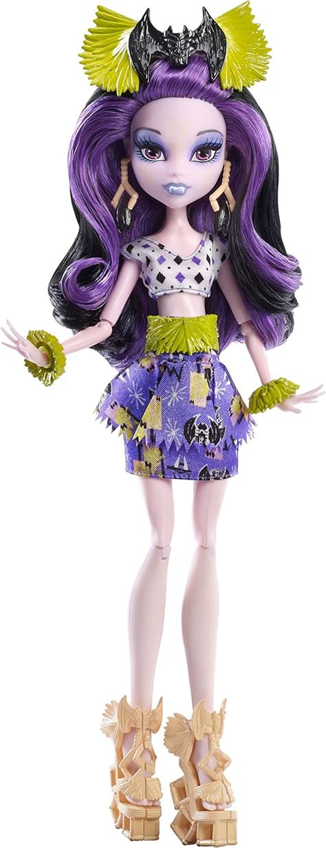 Monster High Ghouls Getaway Elissabat Doll Amazonfr Jeux Et Jouets