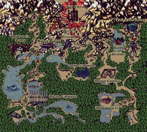 World Map Legacy Of Kain Wiki Fandom Powered By Wikia