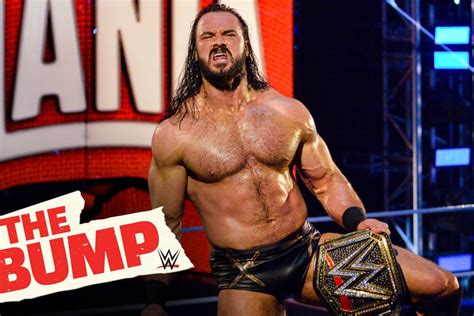 watch drew mcintyre dishes on wrestlemania and tyson fury beef wwe s the bump april 8 2020