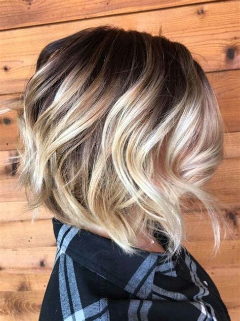 Love This Shadow Root Short Ombre Hair Blonde Ombre Short Hair Short Hair Balayage