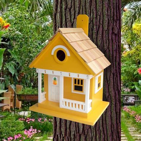 Pineapple Cottage Birdhouse Unique Bird Houses Homemade Bird Houses