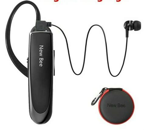 New Bee Bluetooth Wireless Handsfree Headset For Iphone Android Samsung