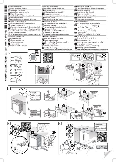 Bosch Dlx Series Dishwasher Manual