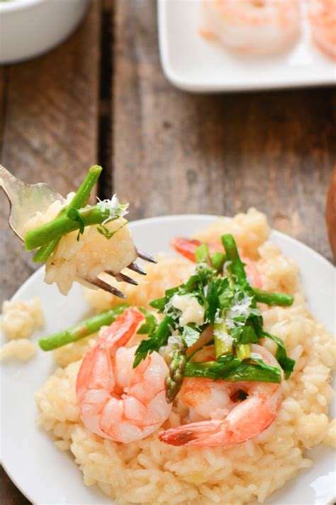 Shrimp And Asparagus Risotto Culinary Mamas