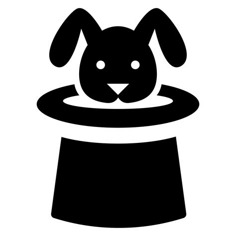 Bunny Hat Magic Trick Icon Download On Iconfinder