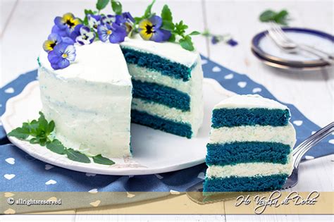 Blue Velvet Cake Ricetta Passo Passo Ho Voglia Di Dolce