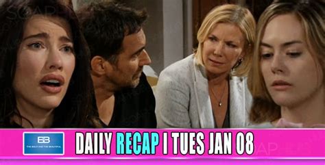 the bold and the beautiful recap hope and liam fall apart