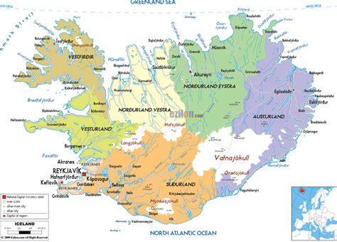 Major Cities Iceland