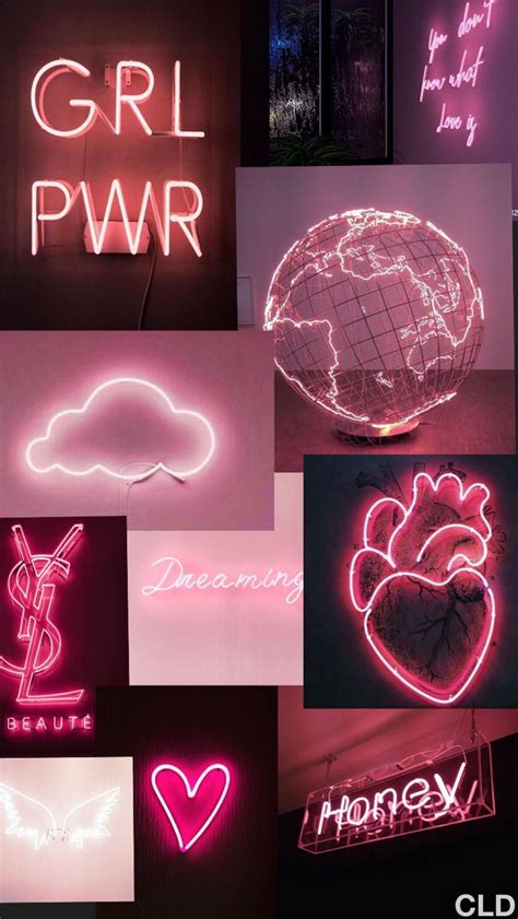 Neon Pink Aesthetic Wallpapers Top Free Neon Pink Aesthetic