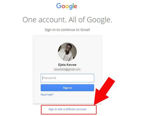 Gmail Email Login Page - Delete Old Details - Kikguru