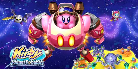 Bevrijd Planet Popstar Van Een Robotleger Kirby Planet Robobot Komt