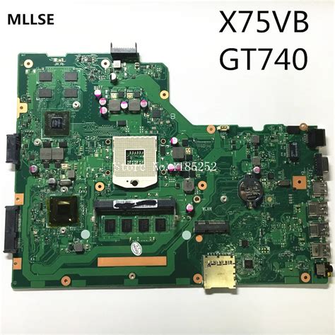 Mllse Original For Asus X75a X75vb Laptop Motherboard Main Board With