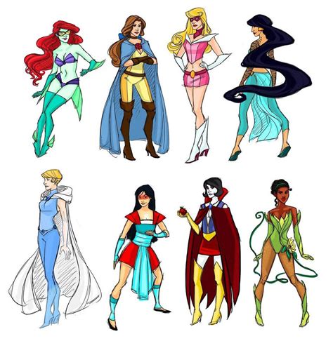 princesses as superheros disney princess fan art 13366727 fanpop