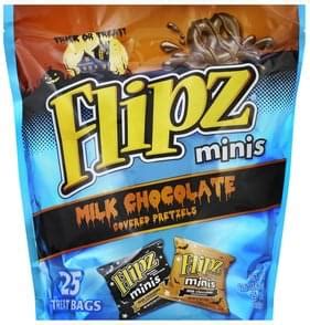 What's your ultimate chocolate covered pretzel certified personal trainer and fitness nutrition coach. Flipz Milk Chocolate Covered Pretzels - 10 oz, Nutrition ...