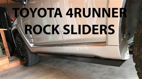 Toyota 4runner Rock Sliders Youtube