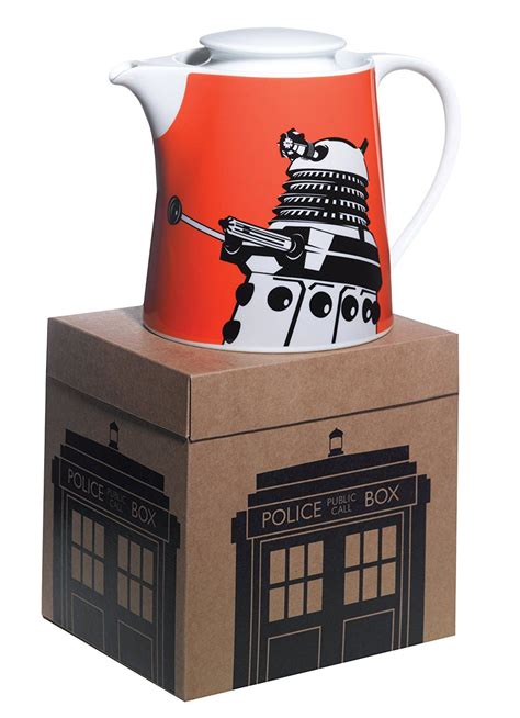 Doctor Who Dalek Design Boxed Teapot From Bbc Worldwide Teapots Tea