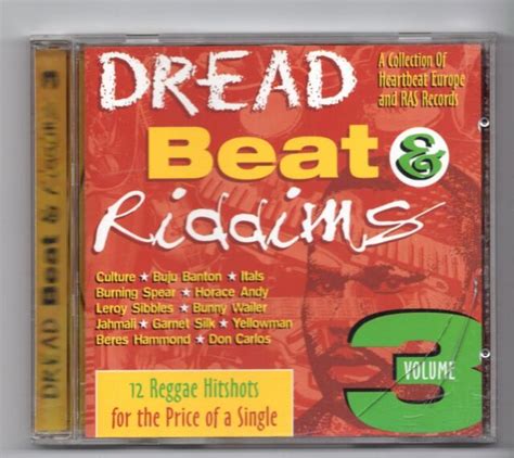 Dread Beat And Riddims Vol 3 By Various Artists Cd 1999 For Sale
