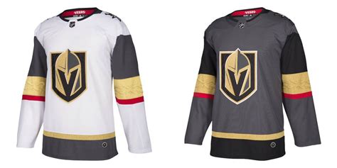 Teams don't always have anniversary logos after only five years, but not having one would seem like a miss considering the team's logo is a v (the roman numeral for five). Vegas Golden Knights reveal first home jersey at Adidas event - SBNation.com