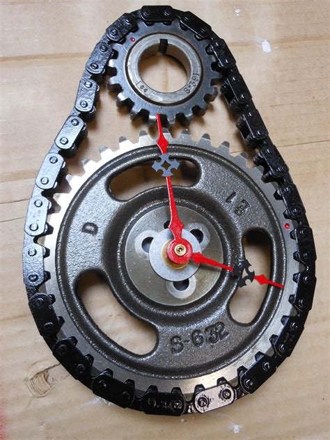 Timing Gear and Chain Clock - Almost Free! : 5 Steps (with ...