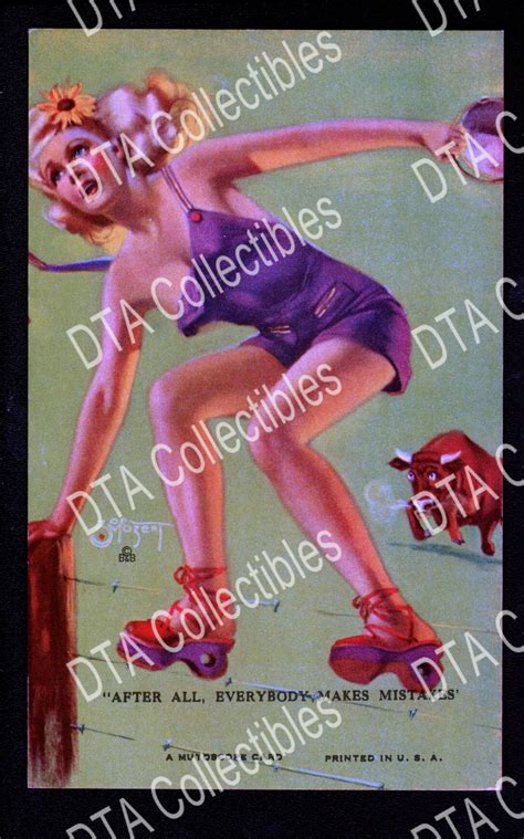 Mutoscope Pin Up Arcade Card 1945 Zoe Mozert Bull Vfnm 1945