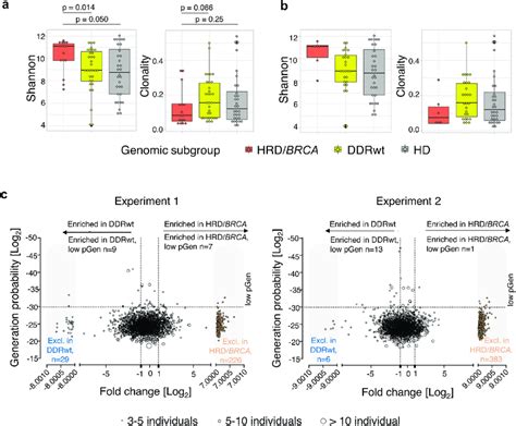 Peripheral T Cell Receptor TCR Repertoire A TCR Diversity And