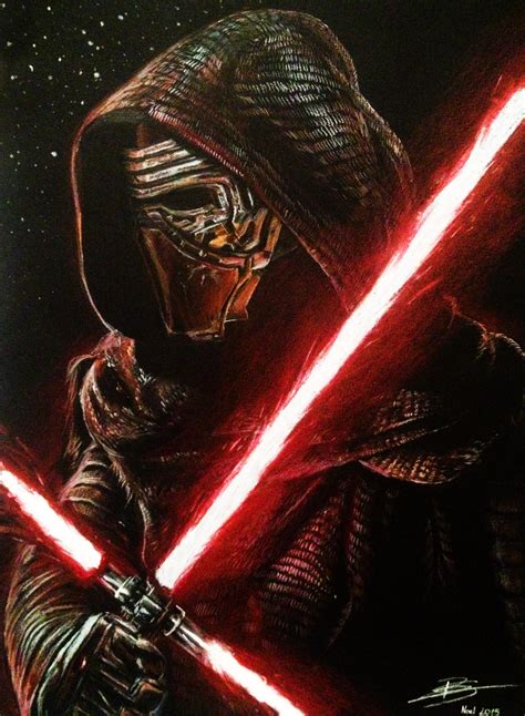Kylo Ren Pencil Drawing By Onchonch On Deviantart