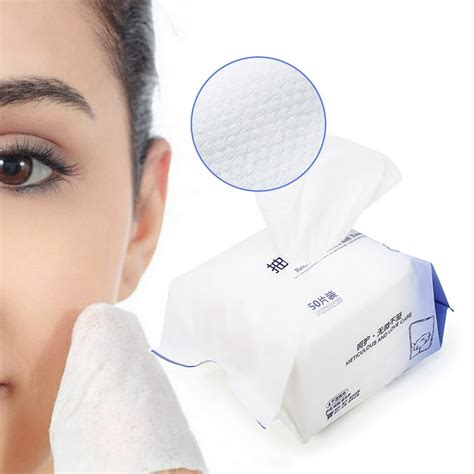 Otviap 50100pcs Disposable Face Towel Cotton Fiber Facial Cleansing
