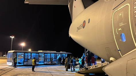 Sudan Third Evacuation Flight Of Britons Lands In Cyprus