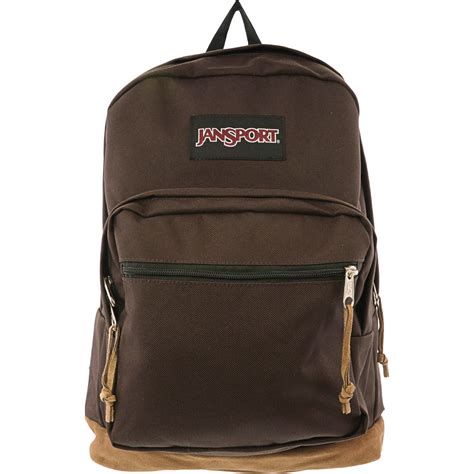 Jansport Right Pack Laptop Polyester Backpack Coffee Bean