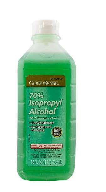 Wholesale GoodSense 70 Isopropyl Alcohol 16 Oz Wintergreen