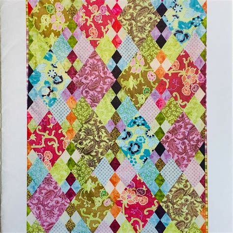 Harlequin Quilt Pattern By Aardvark Quilts