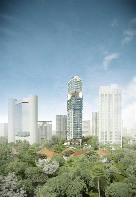 Unstudios Design For The Scotts Tower Unveiled In Singapore