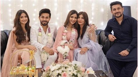 In Pictures Saboor Aly And Ali Ansari Get Engaged In An Intimate Ceremony Lens