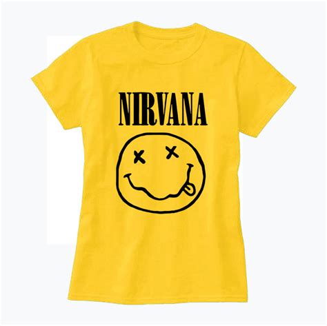Nirvana Shirt Yellow Sugarsweetme