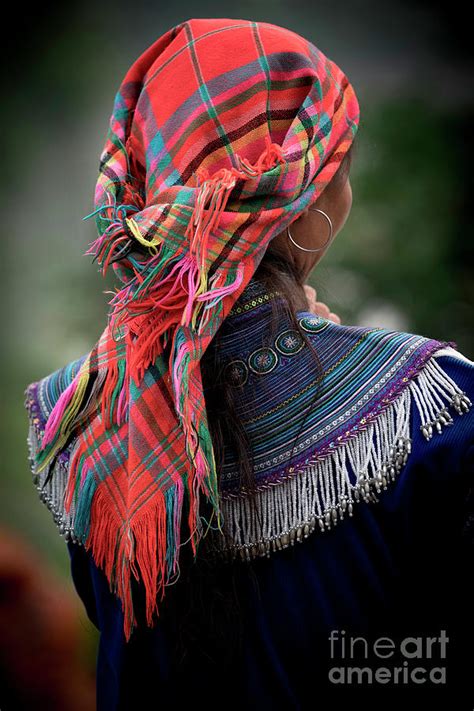 Flower Hmong Woman Photograph By Tony Camacho Fine Art America