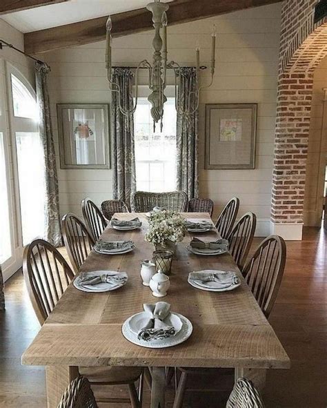 45 Best Modern Farmhouse Dining Room Decor Page 6 Of 49 French