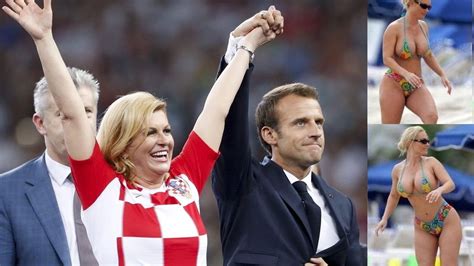 World Cup 2018 Croatian President Kolinda Grabar Kitarovic S Bikini