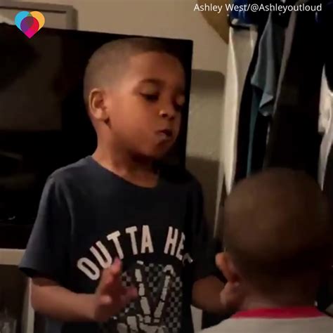6 Year Old Helps Little Brother Calm Down By Telling Him To Breathe This 6 Year Old Helped
