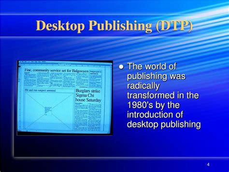 Ppt Introduction To Desktop Publishing Powerpoint Presentation Free