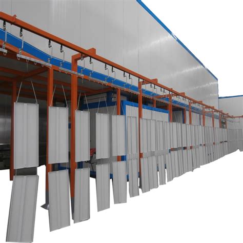 Powder Coating Line Overhead Hanging Conveyor Line System China