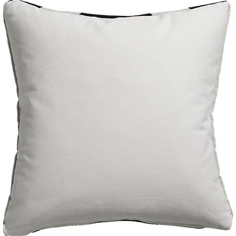 Xbase Black And White Modern Throw Pillow With Down Alternative Insert 23