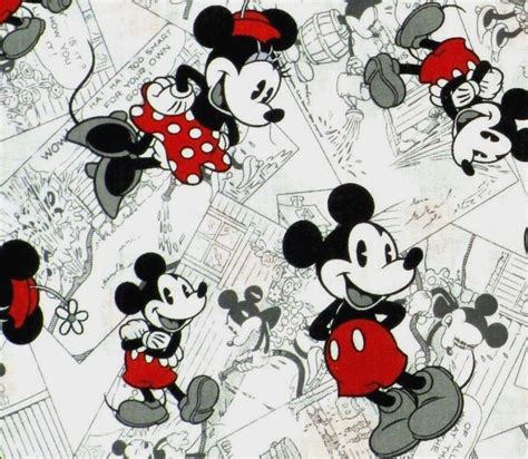 Mickey Mouse Comic Strip Vintage Wallpaper Hd Picture Image