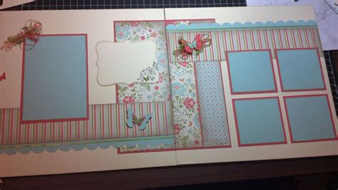 2 Page Scrapbook Layout With Images Scrapbook Layout Sketches