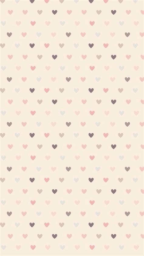 Download Pastel Hearts Phone Wallpaper Image Cellphone Print By