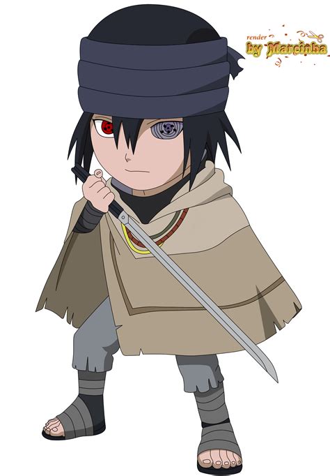 Chibi Sasuke Sasuke From Naruto Chibi Anime Character Transparent
