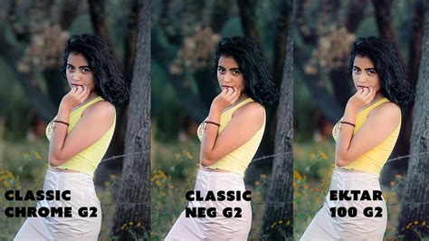 classic negative and classic chrome filmic presets gen 2