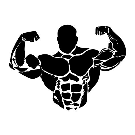 Bodybuilding Fitness Vector Illustrator Graphics Creative Market