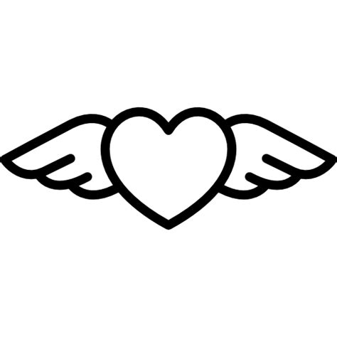 Download Free Icon | Heart with wings