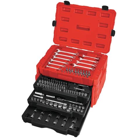 Craftsman 268 Piece Standard Sae And Metric Combination Polished